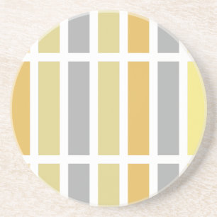 Gold Silver Bronze Metal Hues Coaster