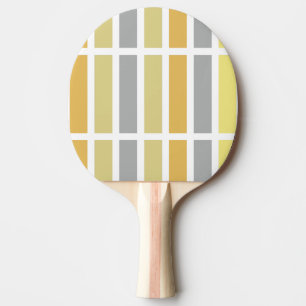 Gold Silver Bronze Metal Hues Ping Pong Paddle