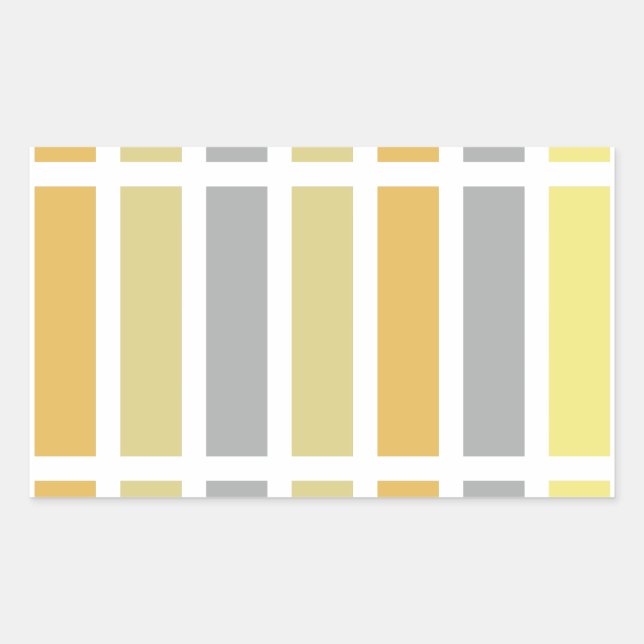 Gold Silver Bronze Metal Hues Sticker (Front)