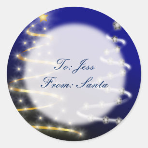 Gold & Silver- Classic Round Sticker