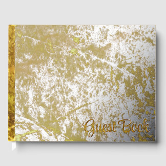 Gold & Silver Guest Book