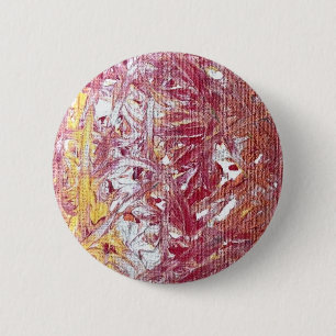 Gold, Silver, Red, Rose Gold, Marble Artwork 2 Inch Round Button