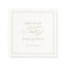 Gold simple elegant romantic script wedding