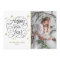 Gold Snowflakes | Happy New Year Photo Card
