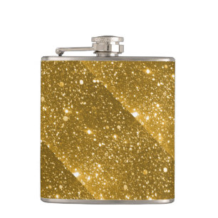 Gold Sparkle Flask