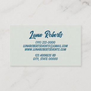 Gold Sparkle Green Alcohol Ink Business Card