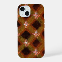 Gold Sparkle Harlequin Lattice