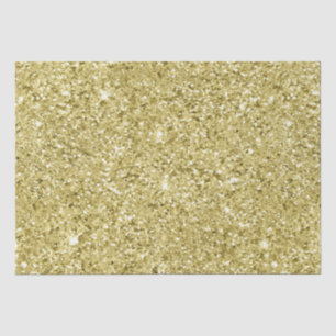 Gold Sparkling Glitter  Tissue Paper