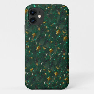 Gold Speckled Green-Mate Case