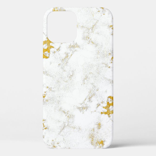 Gold splashes Texture. Brush stroke design element Case-Mate iPhone Case (Back)
