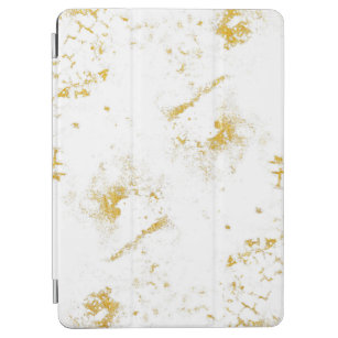 Gold splashes Texture. Brush stroke design element iPad Air Cover