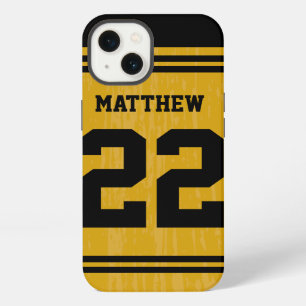 Gold Sport Jersey Number iPhone 6 13 Case