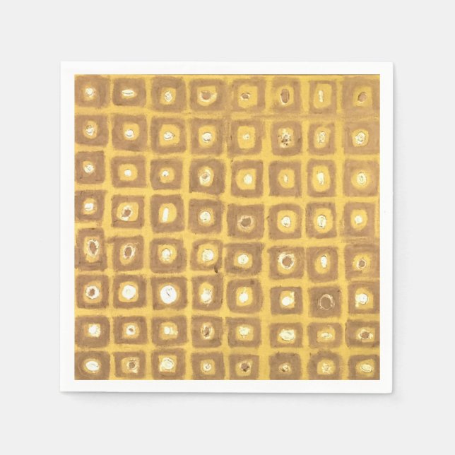 Gold Squared Napkin (Front)