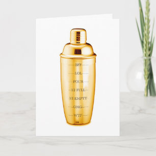 Gold Standard Birthday Card