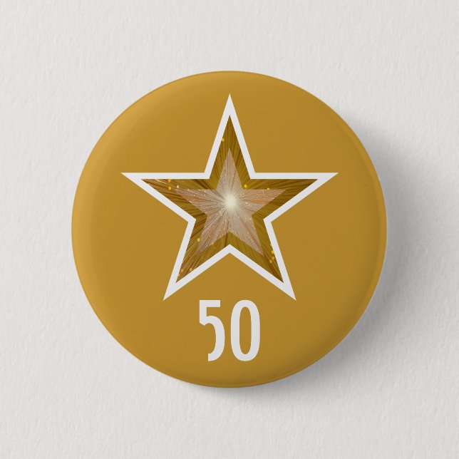 "Gold" Star 'Age' button gold (Front)
