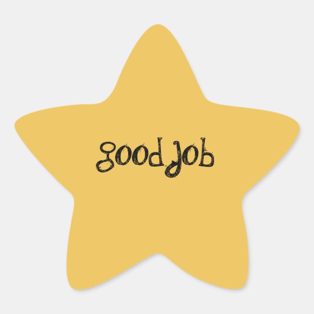 Gold Star Award Stickers (Front)