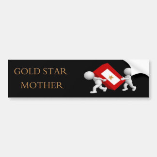 Gold Star Mother Bumper Sticker