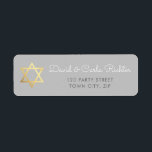 GOLD STAR OF DAVID bar mitzvah - Benjamin Daniel<br><div class="desc">by kat massard >>> www.simplysweetpaperie.com <<< *** NOTE - THE SHINY GOLD FOIL EFFECT IS A PRINTED PICTURE Setup as a template it is easy to customize with your own text - make it yours! - - - - - - - - - - - - - - - -...</div>