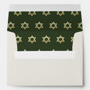 Gold Star Of David Enveloppe