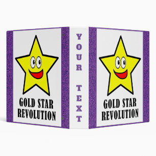 Gold Star Revolution   You Deserve A Gold Star Binder