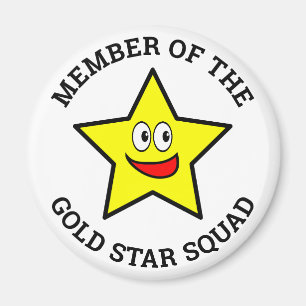 Gold Star Squad Membre Magnet