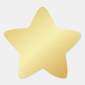 Gold Star Sticker