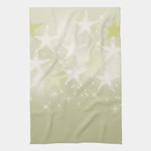 Gold Stars Kitchen Towel
