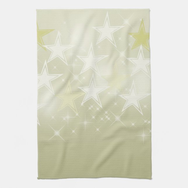 Gold Stars Kitchen Towel (Vertical)