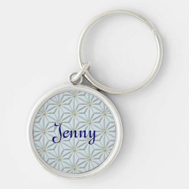 gold stars light keychain (Front)