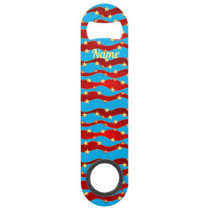 Gold Stars Patriotic Sky Thunder_Cove Bar Key