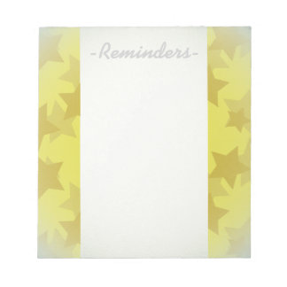 Gold Stars v2 Notepad
