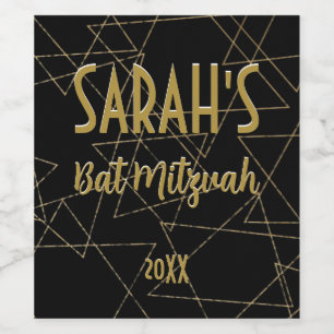 Gold Stars Wine Label