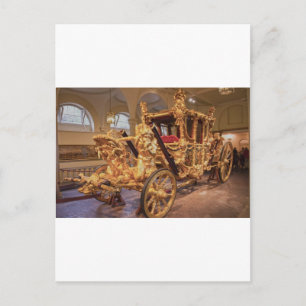 Gold State Coach London Postcard