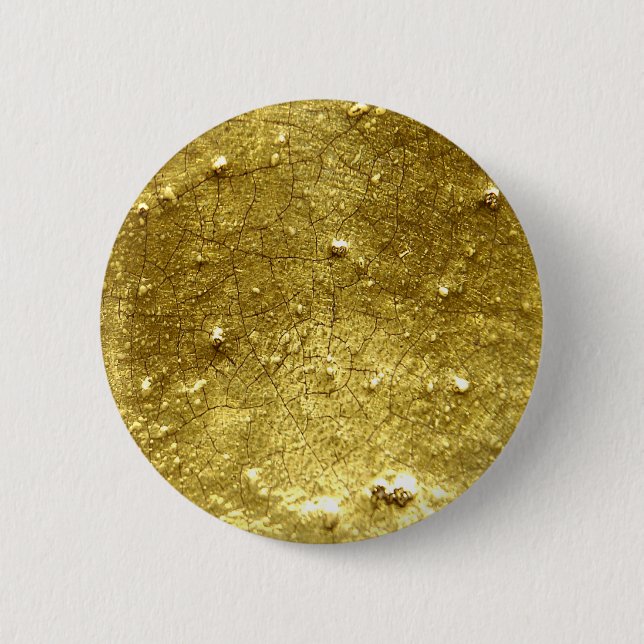 Gold stone 2 inch round button (Front)