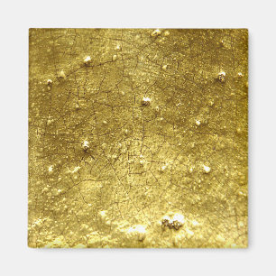 Gold stone magnet