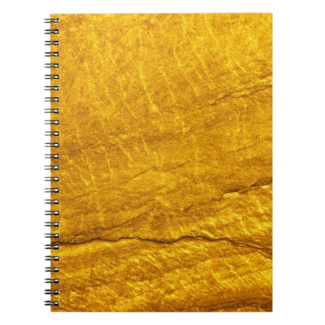 Gold stone texture background. abstract, antique,  notebook (Front)