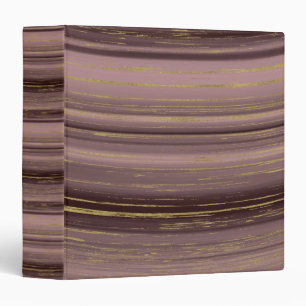 Gold strands binder