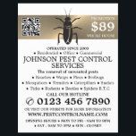 Gold Strip - Black Cockroach - Pest Control Flyer<br><div class="desc">Gold Strip - Black Cockroach - Pest Control Advertising Flyer by The Business Card Store.</div>