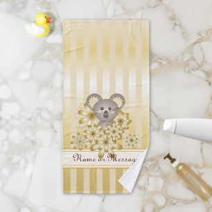 Gold Stripe Cute Baby Koala Kids