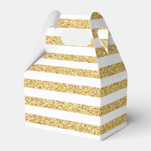 Gold Stripe Gift Box (Front Side)