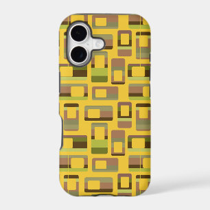 Gold Striped Rectangles 