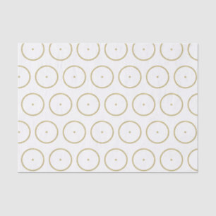 Gold Sun Pattern Tissue Paper