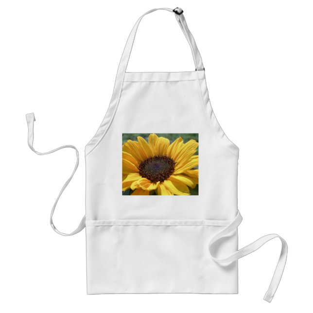 Gold Sunflower Standard Apron (Front)