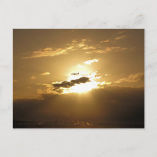 Gold Sydney Australia Sunrise Travel Photography Postcard