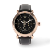 Gold Tai Chi Chuan montre de luxe