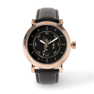 Gold Tai Chi Chuan montre de luxe
