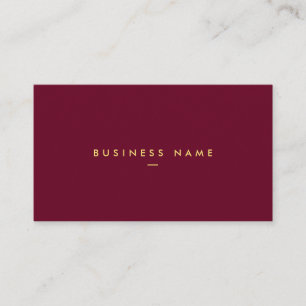 Gold Text Elegant Modern Simple Template Business Card