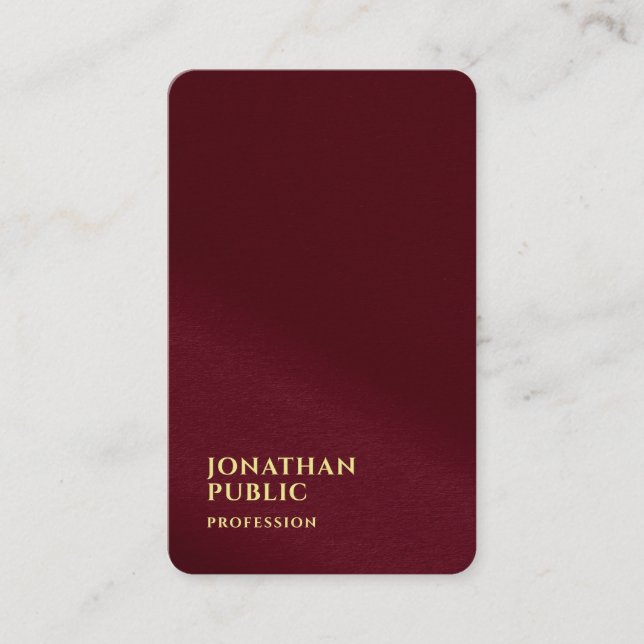 Gold Text Luxury Premium Pearl Ocean Japanese Size Business Card (Front)