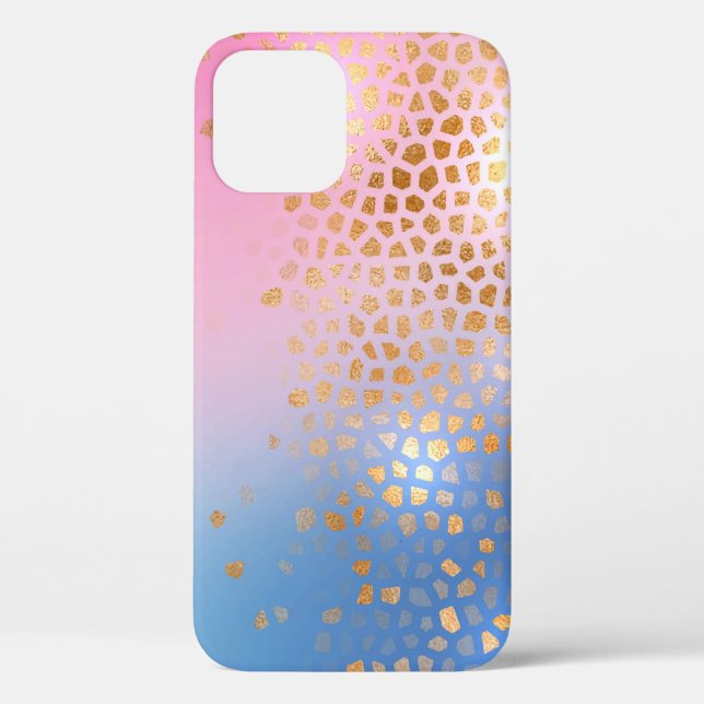 Gold texture: gradient abstract background Case-Mate iPhone case (Back)