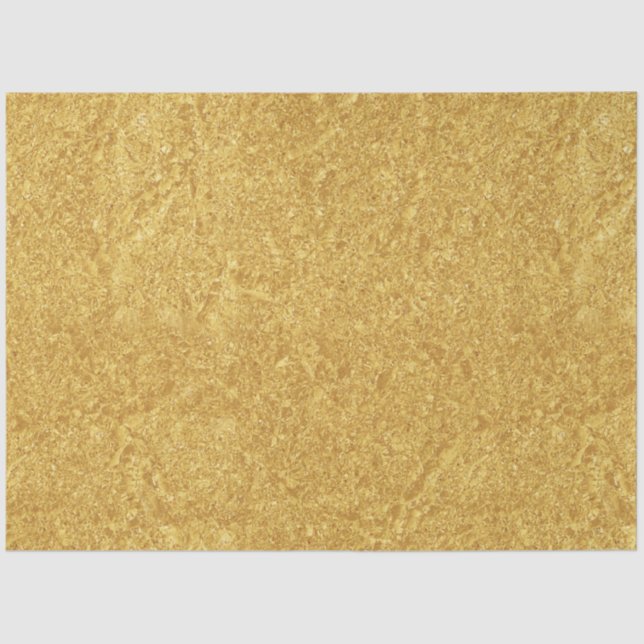 Gold Texture Metal Design Background  Decoupage Tissue Paper (Front)